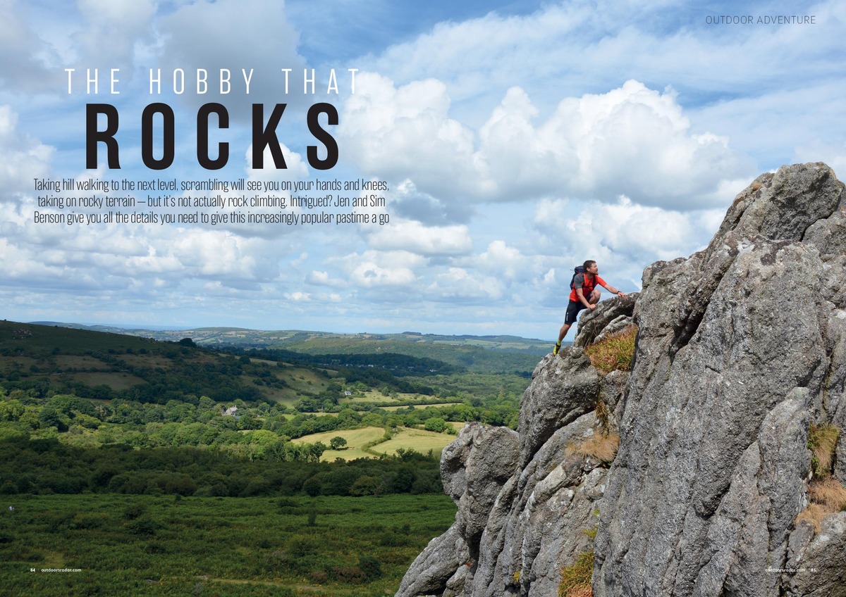 Get into Scrambling feature for Outdoor Fitness magazine
