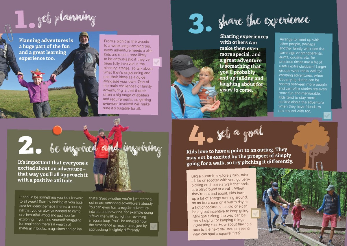 ‘The art of getting children outdoors’ booklet for the Wildlife Trusts